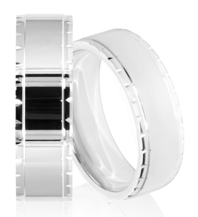 Platinum ring design at Babber Jewellers