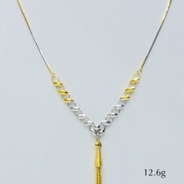 22K gold necklace17 at Babber Jewellers