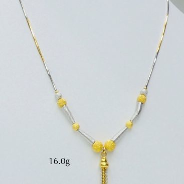 22K gold necklace4 at Babber Jewellers