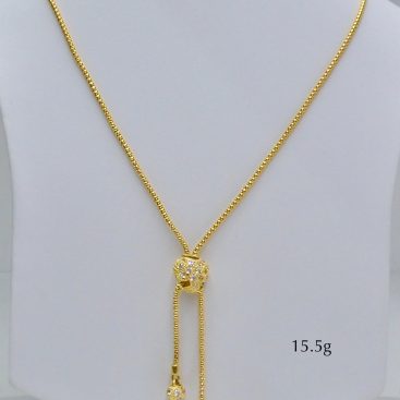 22K gold necklace20 at Babber Jewellers