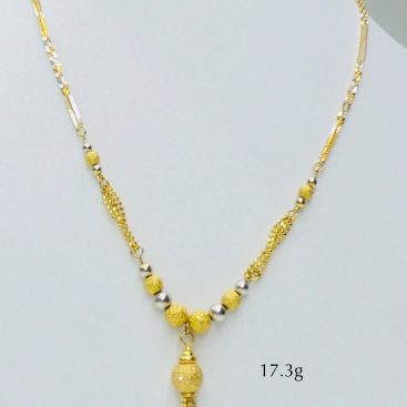 22K gold necklace1 at Babber Jewellers