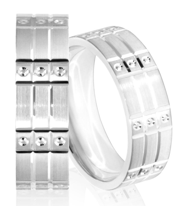 Platinum ring design at Babber Jewellers